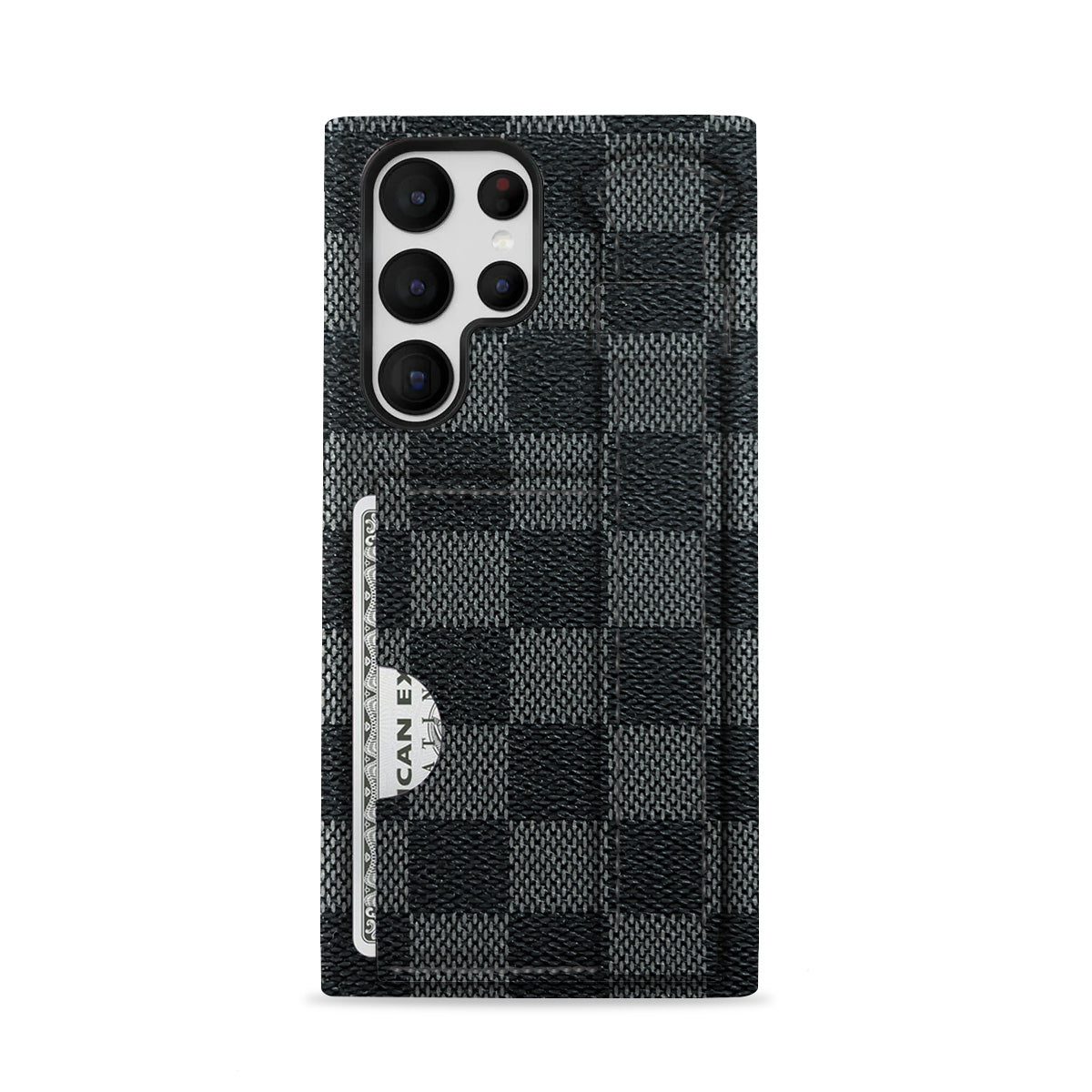 Samsung S22 Ultra Dama Handle - Gri-Siyah