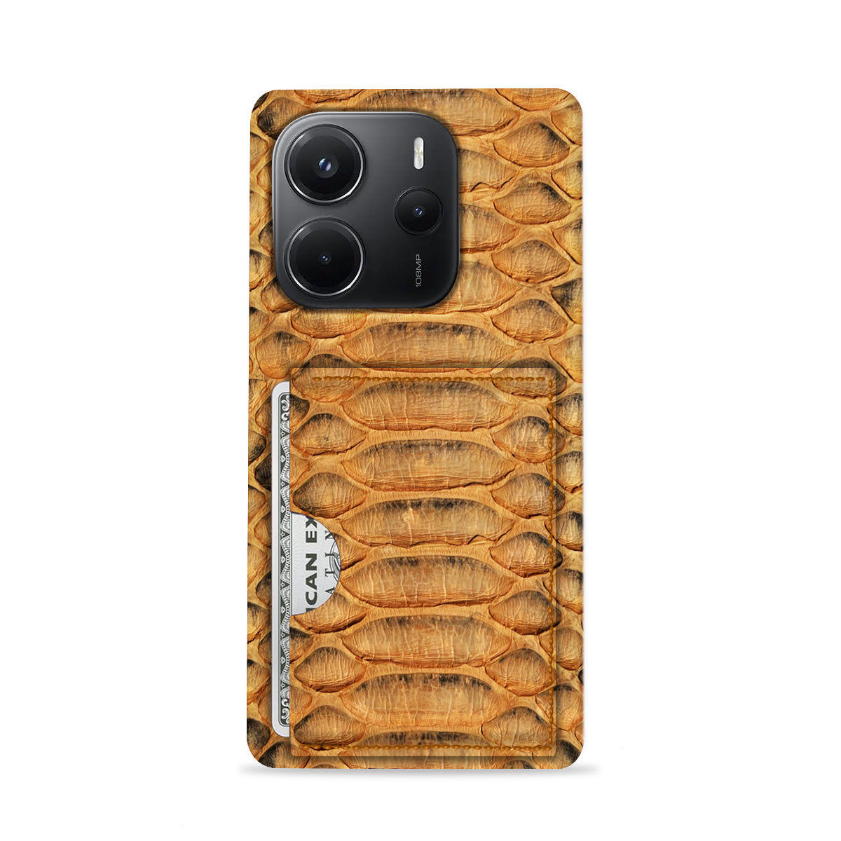 Redmi Note 14 Piton Handle Kartlık - Turuncu