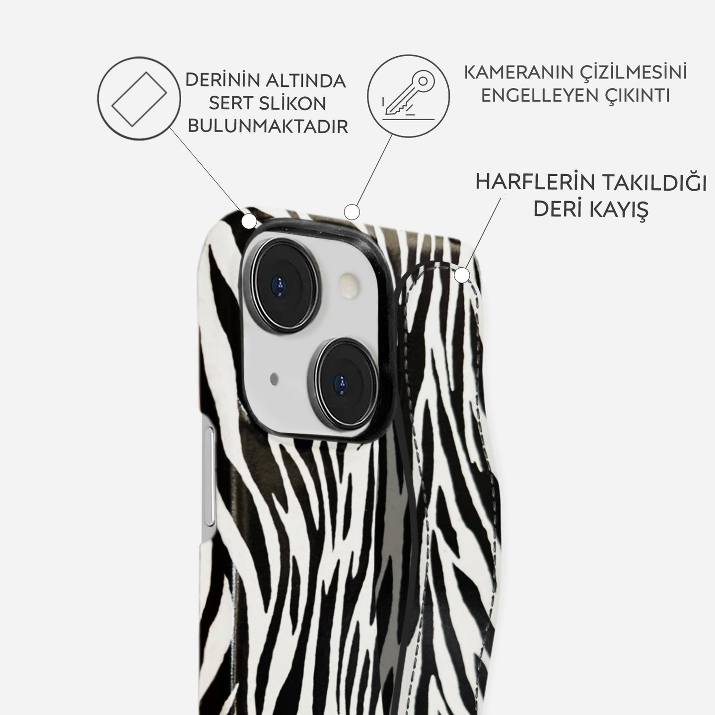 iPhone 14 Plus﹒Zebra Handle