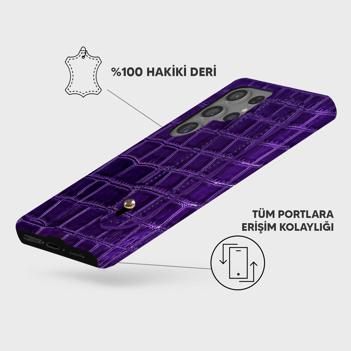Samsung S22 Ultra Vega Handle - Mor